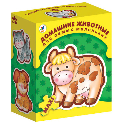 Пазл 1086 Для самых маленьких Домашние животные Дрофа-Медиа ― Игрушки в Томске